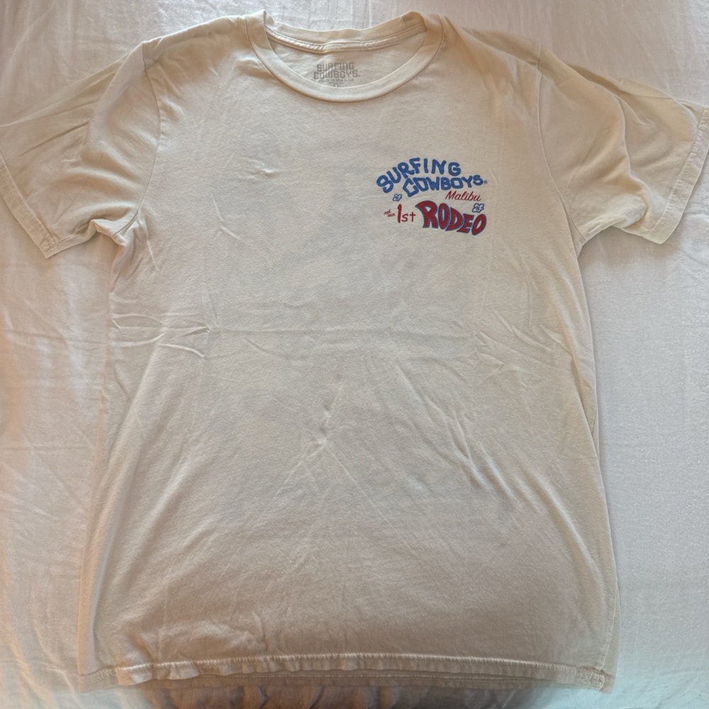 Vintage Graphic Cream T-Shirt